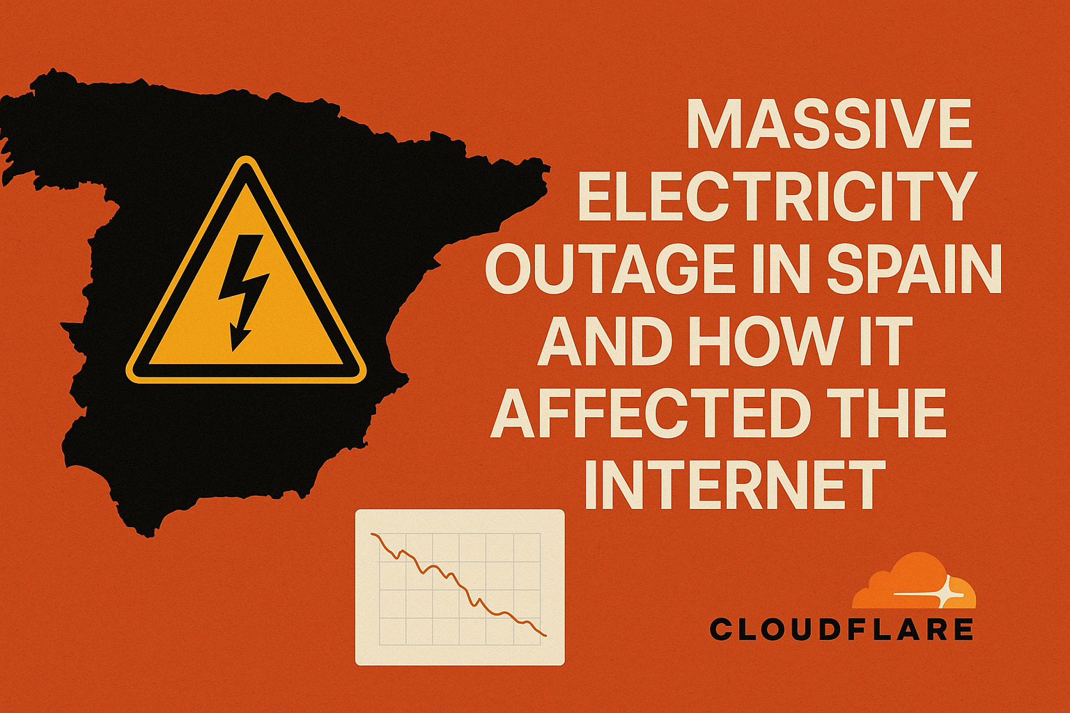 Power Outage in Spain and Portugal Severely Disrupts Internet Connectivity